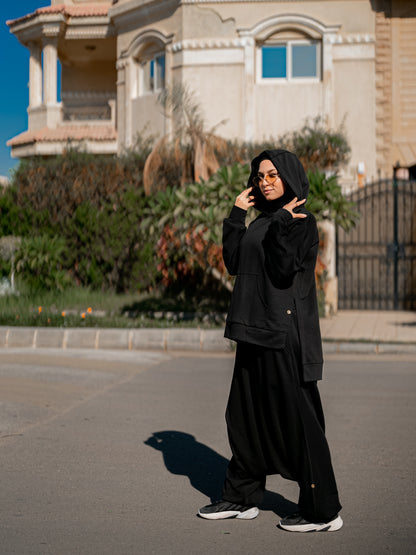 Comfy Casual Set - Black