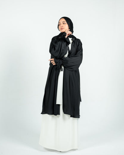 Silk Cardigan - Black