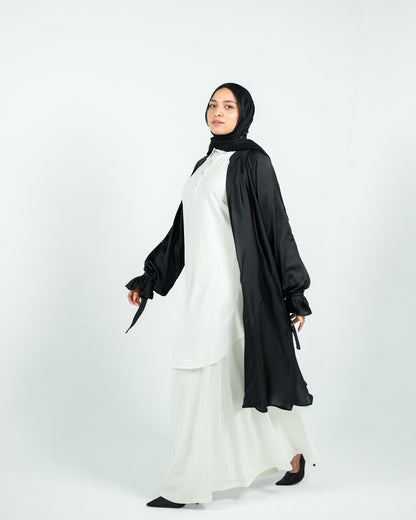 Silk Cardigan - Black