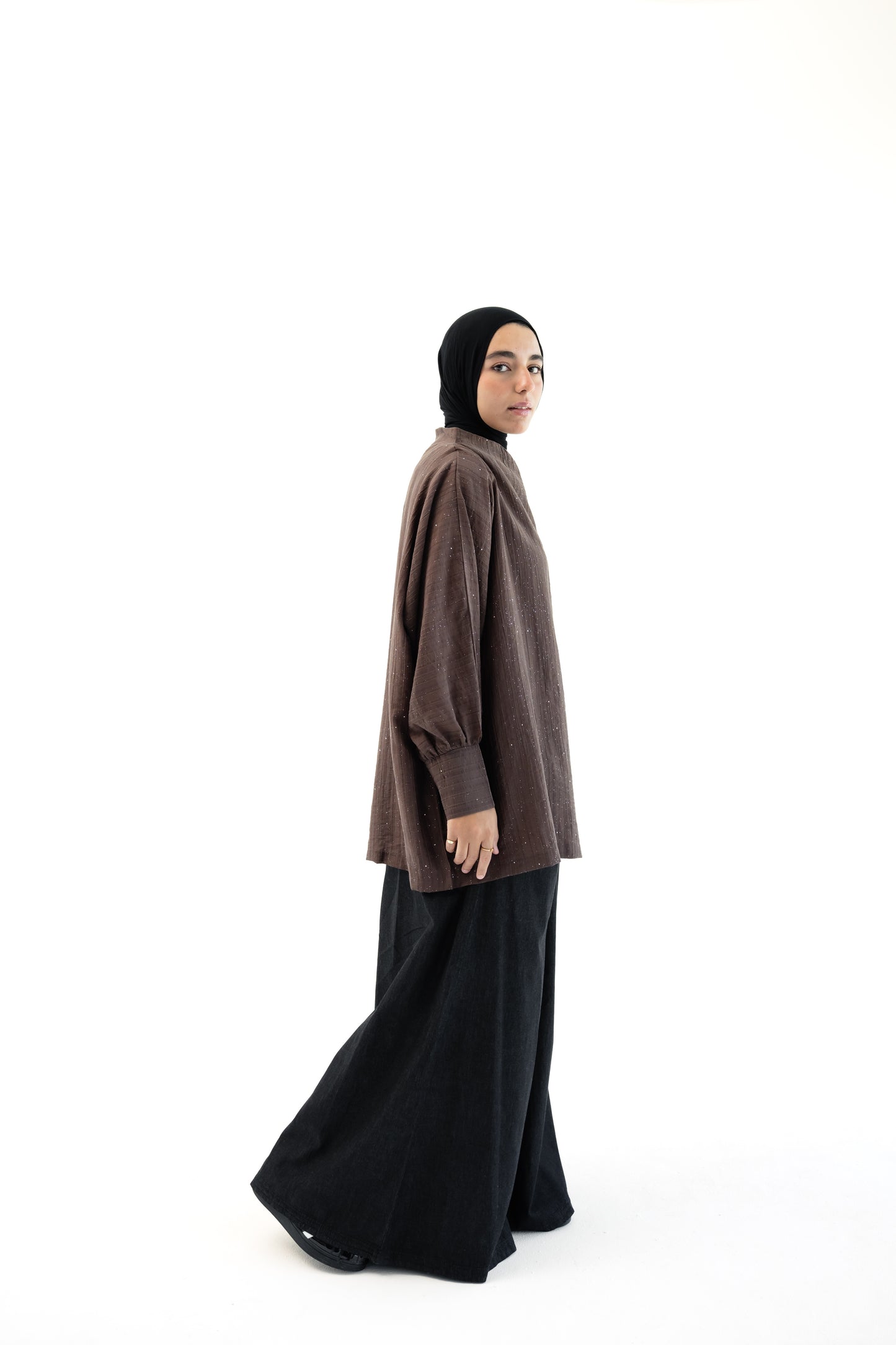 Moon Glow Top - Brown