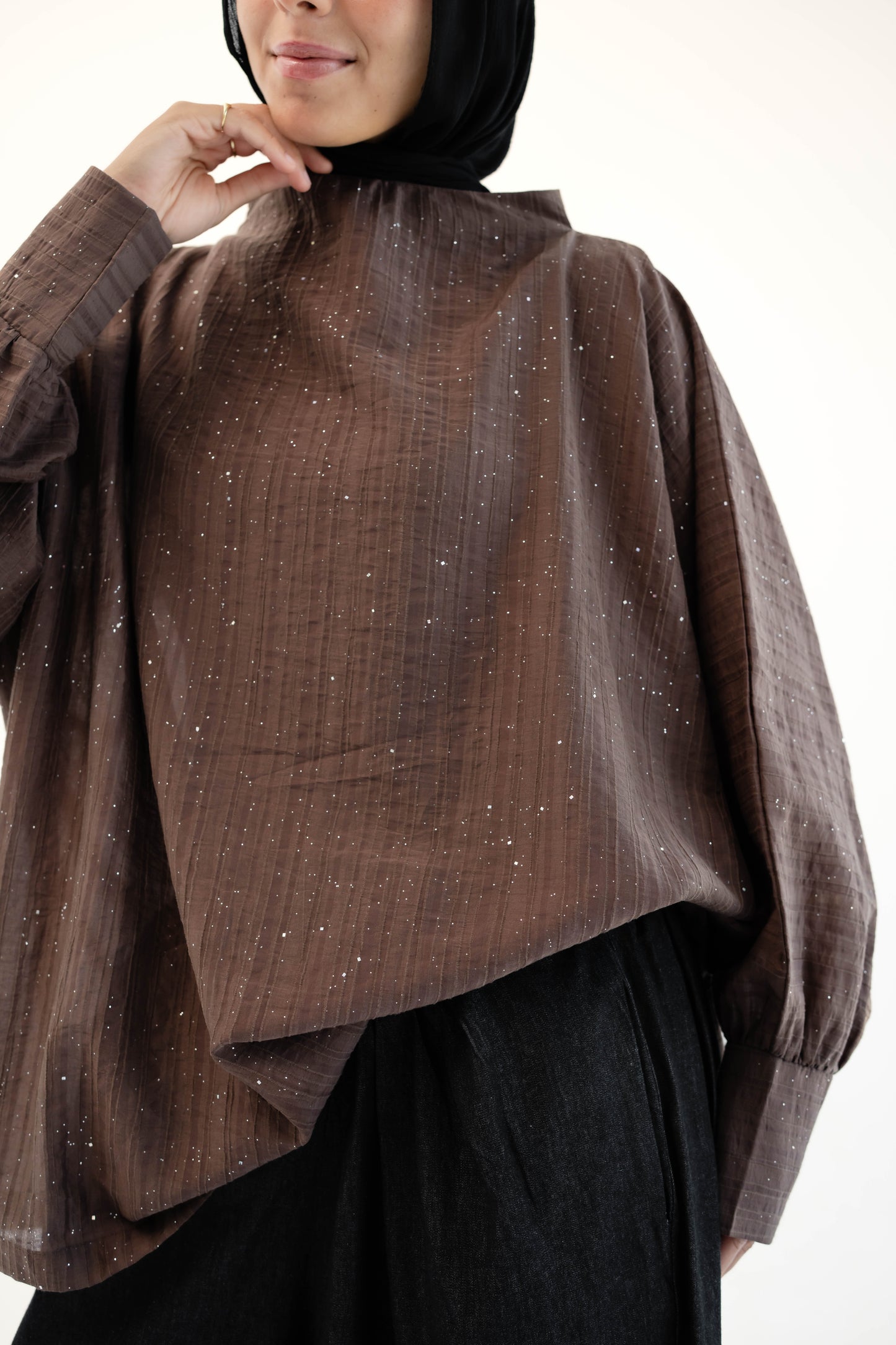 Moon Glow Top - Brown