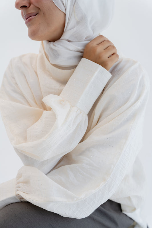 Moon Glow Top - Off White