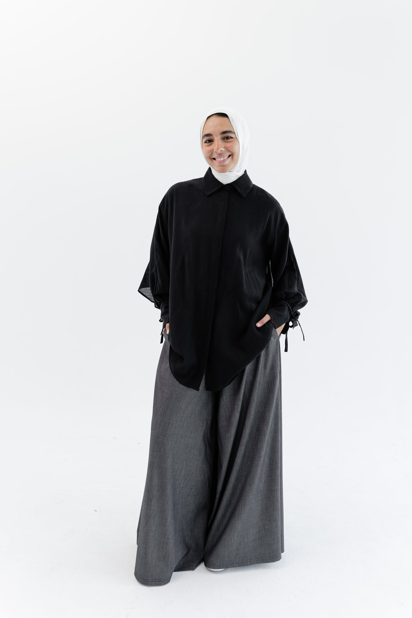 Bloomline Blouse - Black