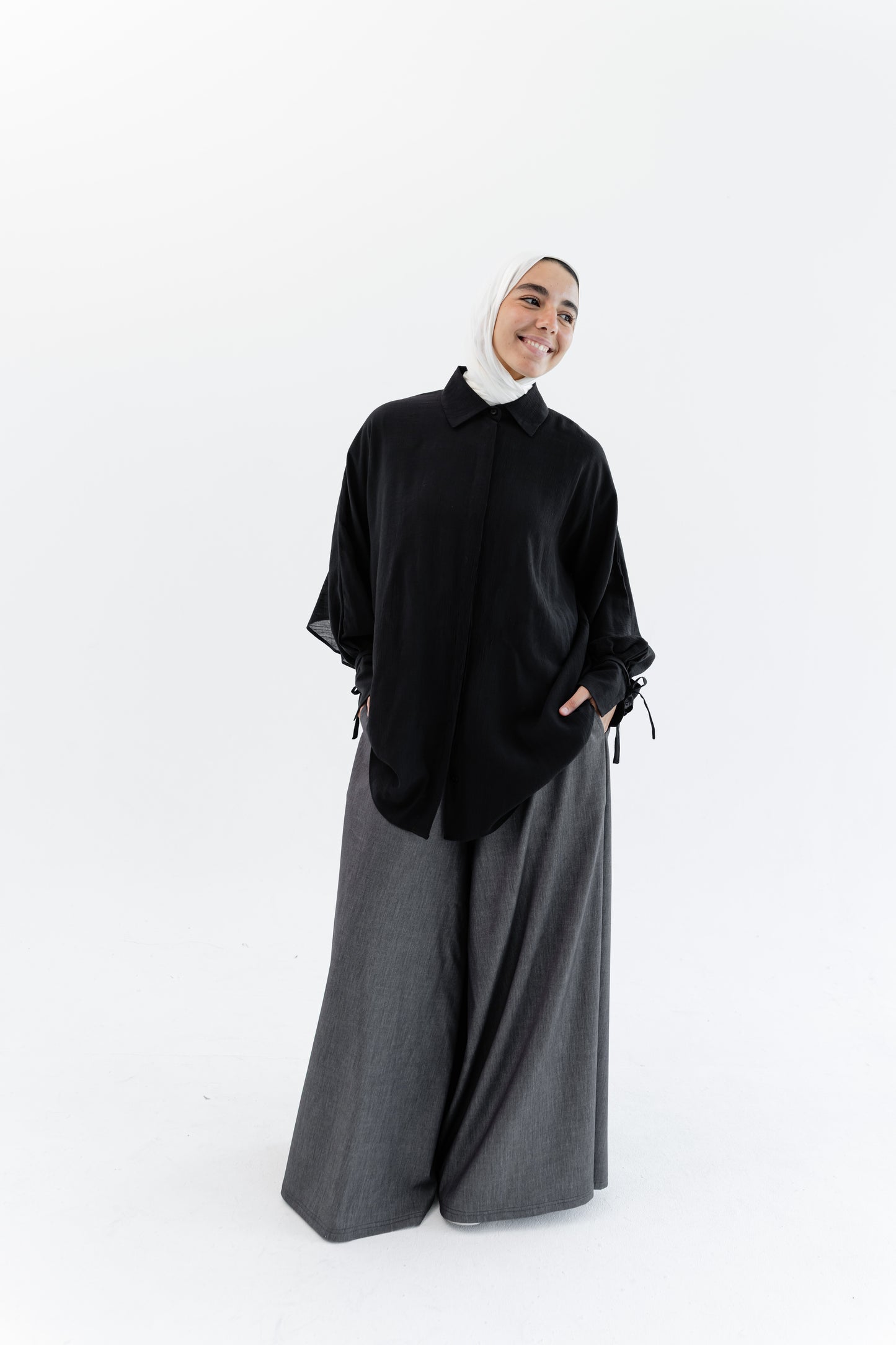 Bloomline Blouse - Black