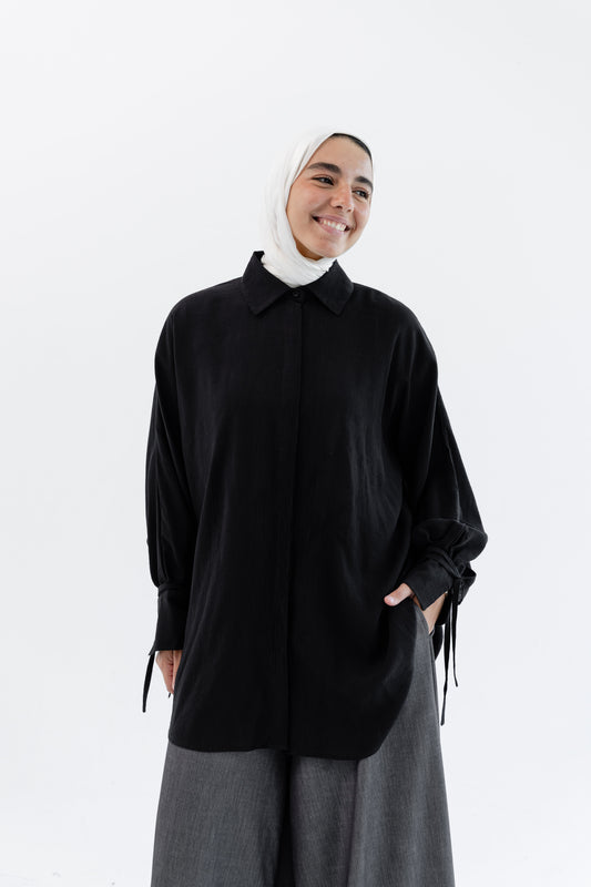 Bloomline Blouse - Black