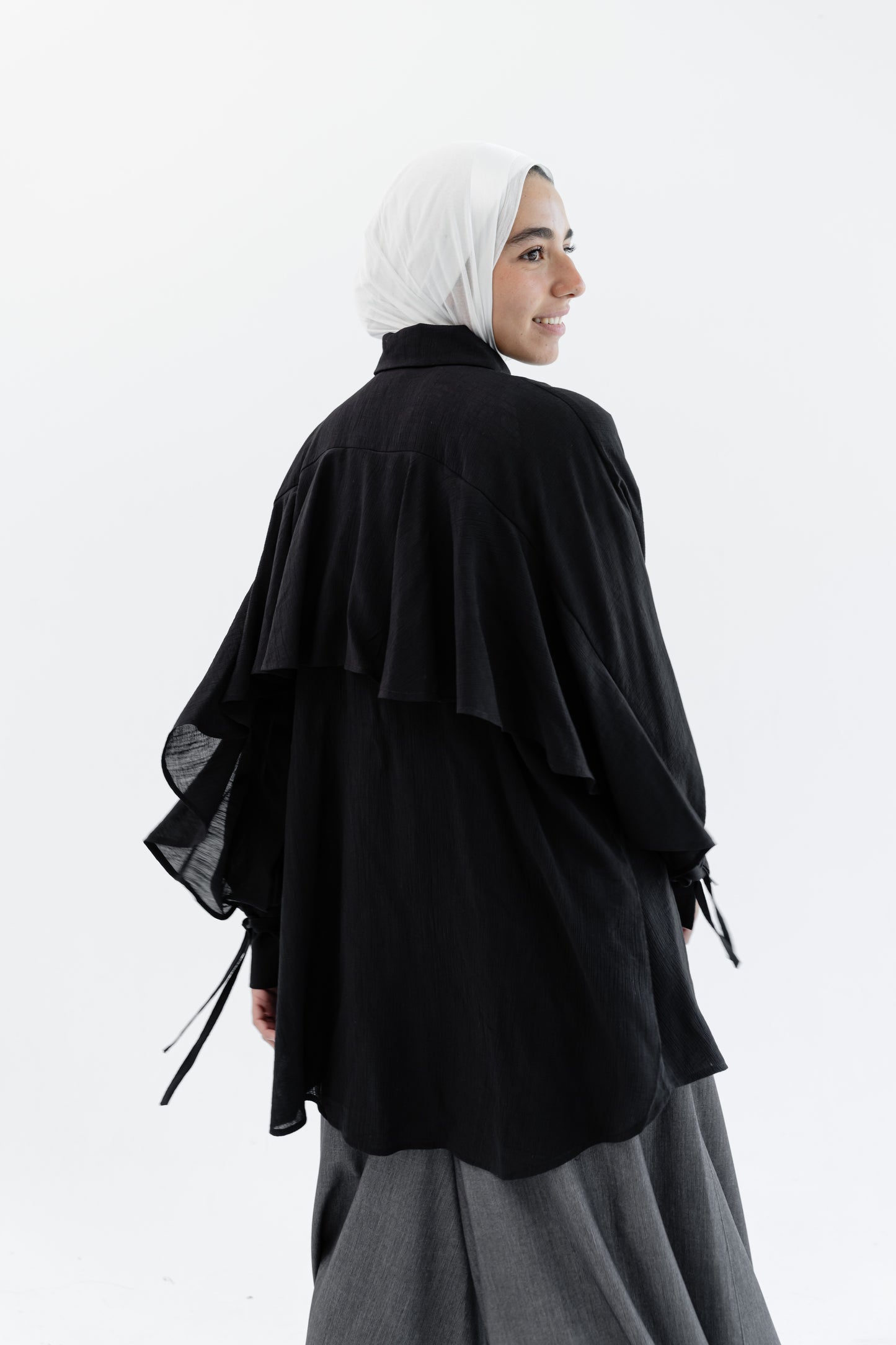 Bloomline Blouse - Black