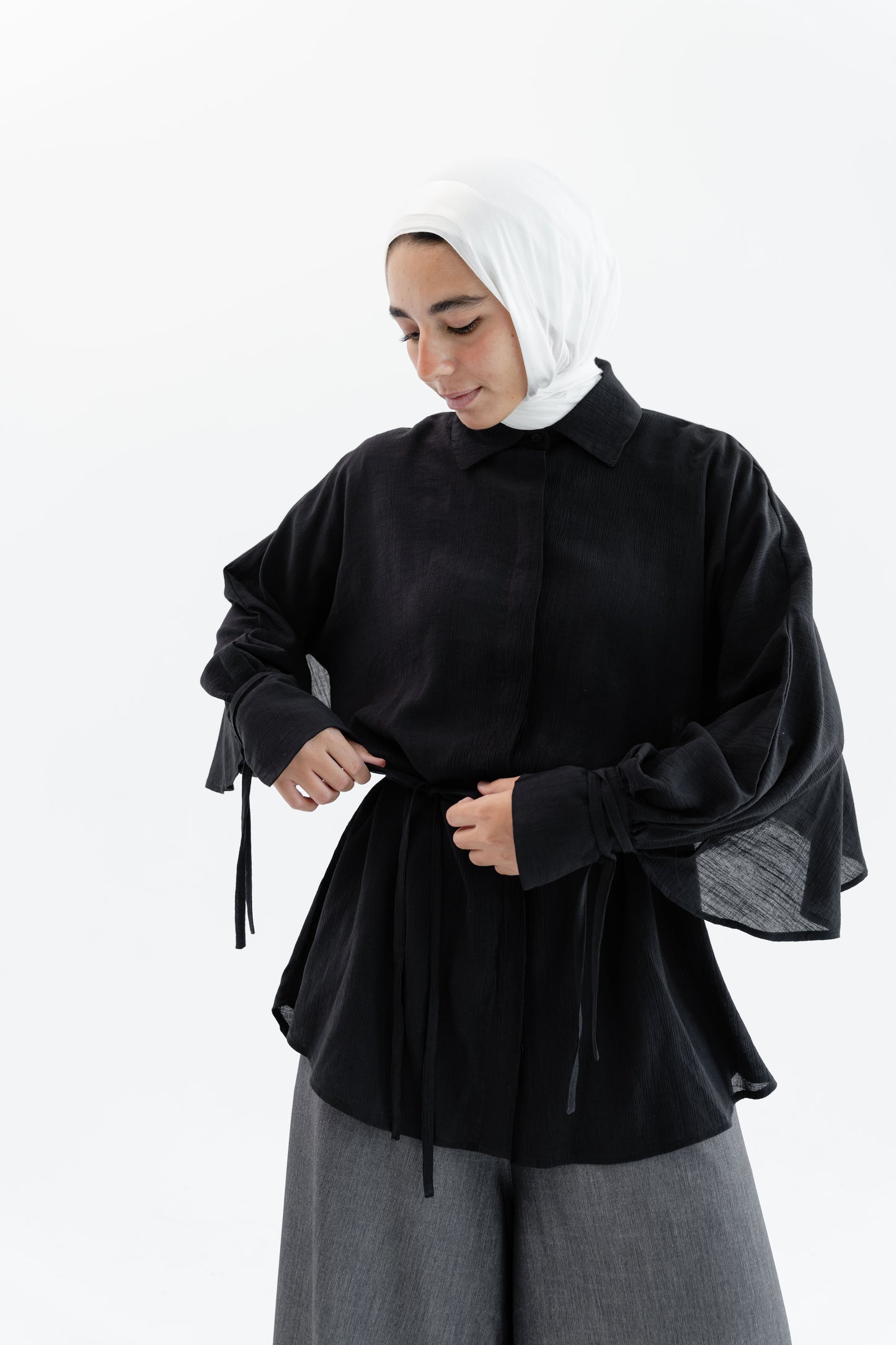 Bloomline Blouse - Black