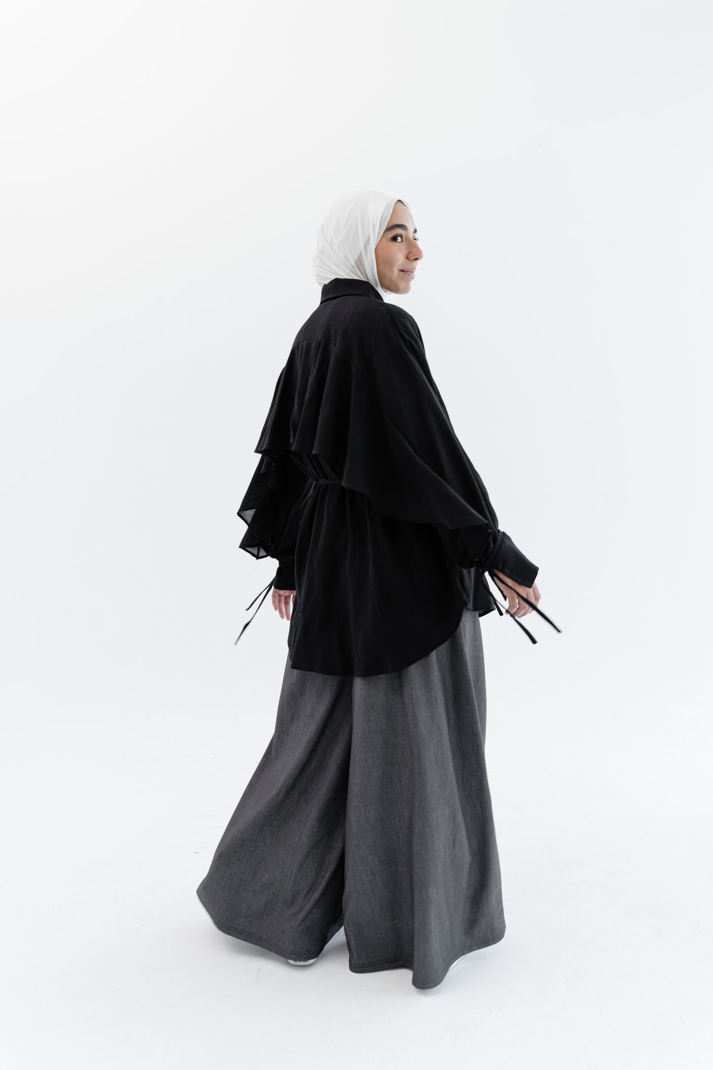 Bloomline Blouse - Black