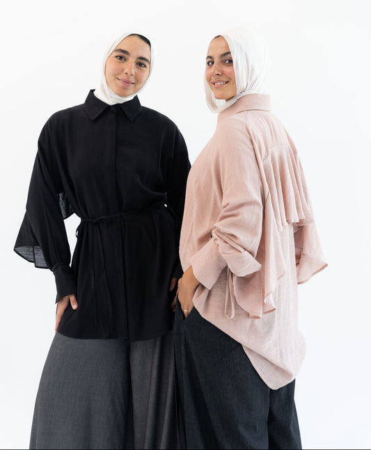 Bloomline Blouse - Black