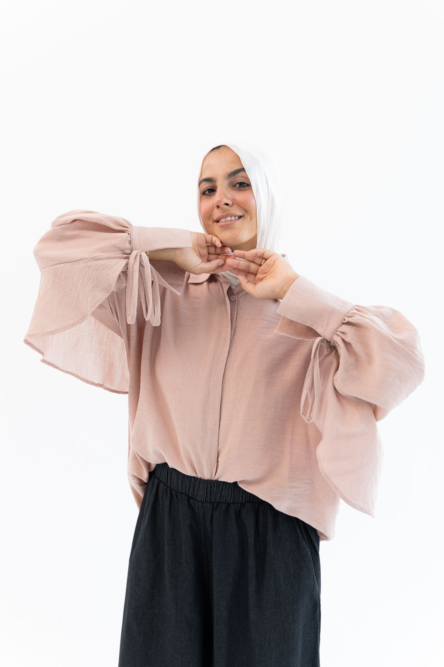 Bloomline Blouse - Blush