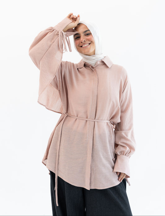 Bloomline Blouse - Blush
