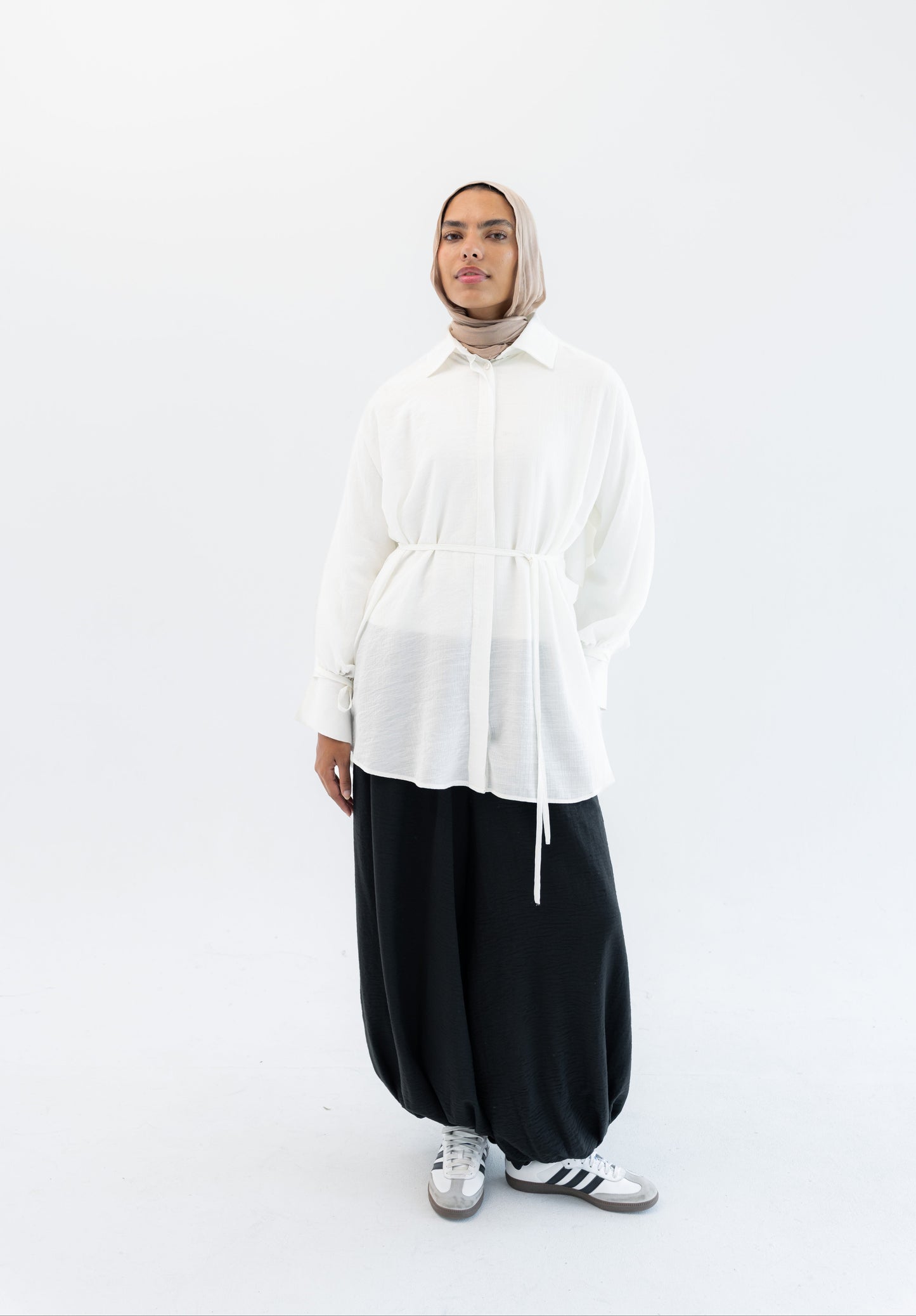 Bloomline Blouse - White