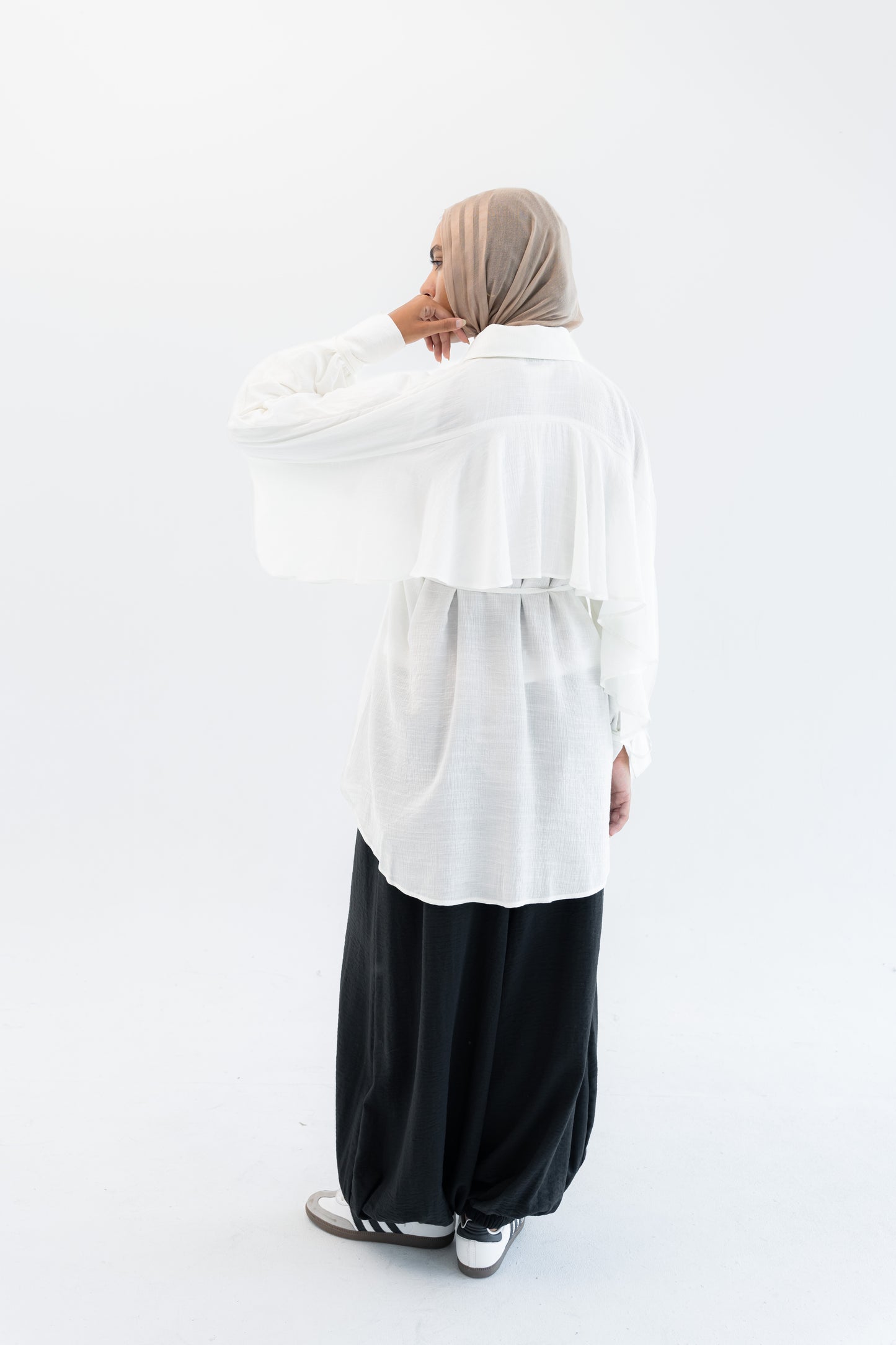 Bloomline Blouse - White