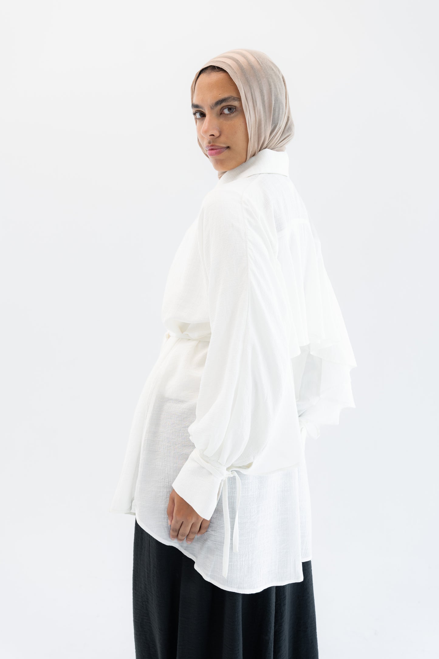 Bloomline Blouse - White