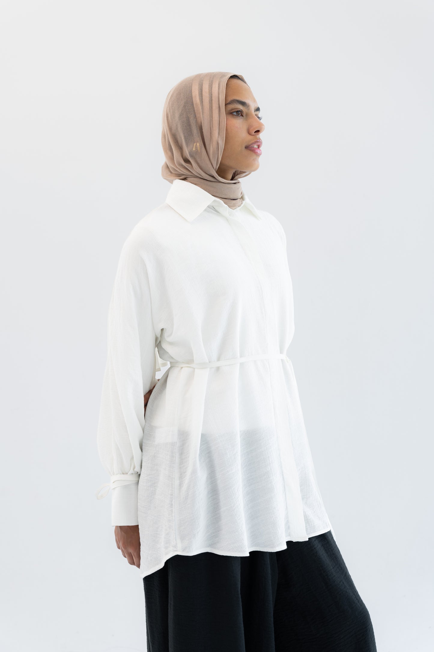 Bloomline Blouse - White