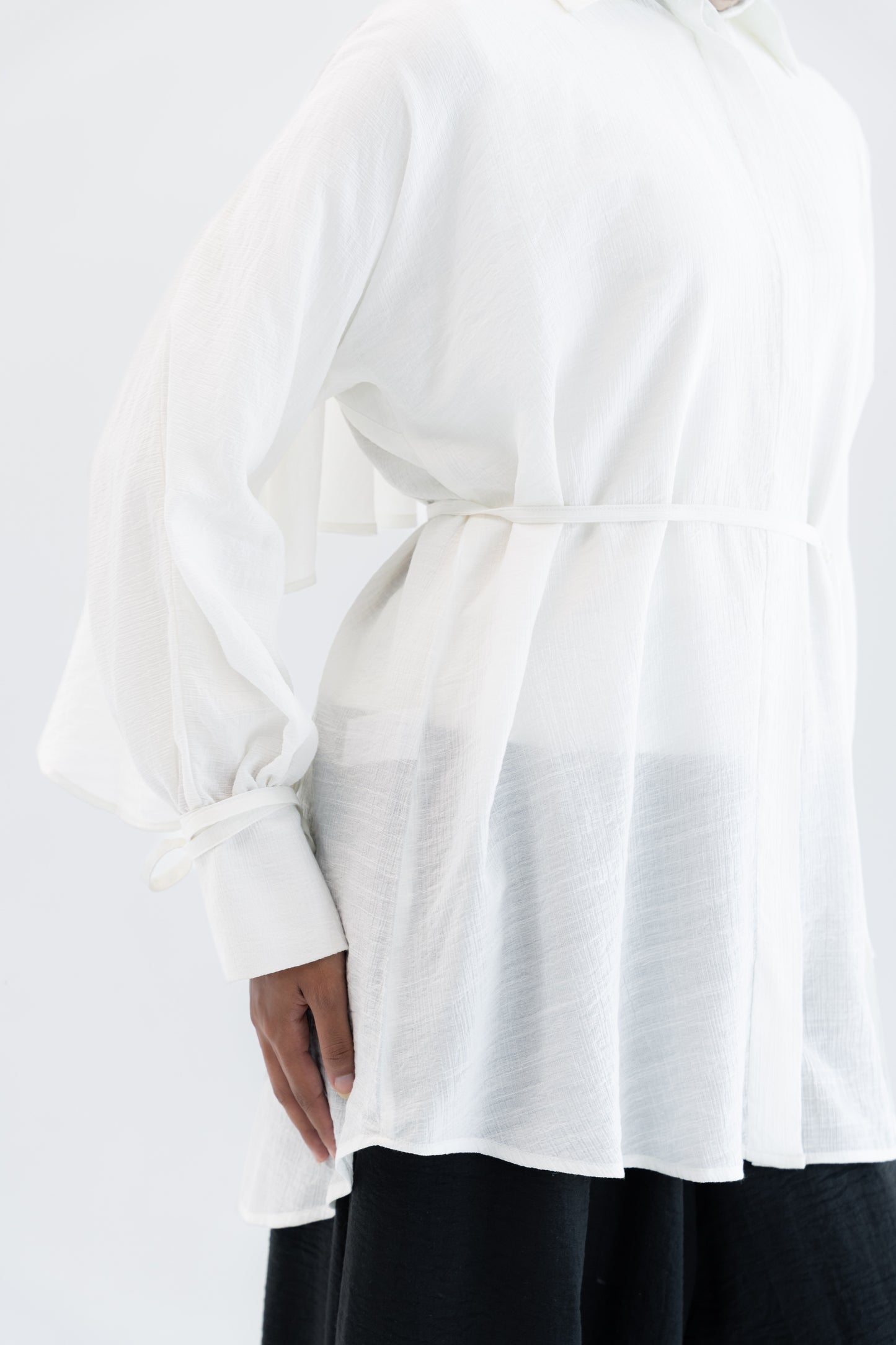 Bloomline Blouse - White