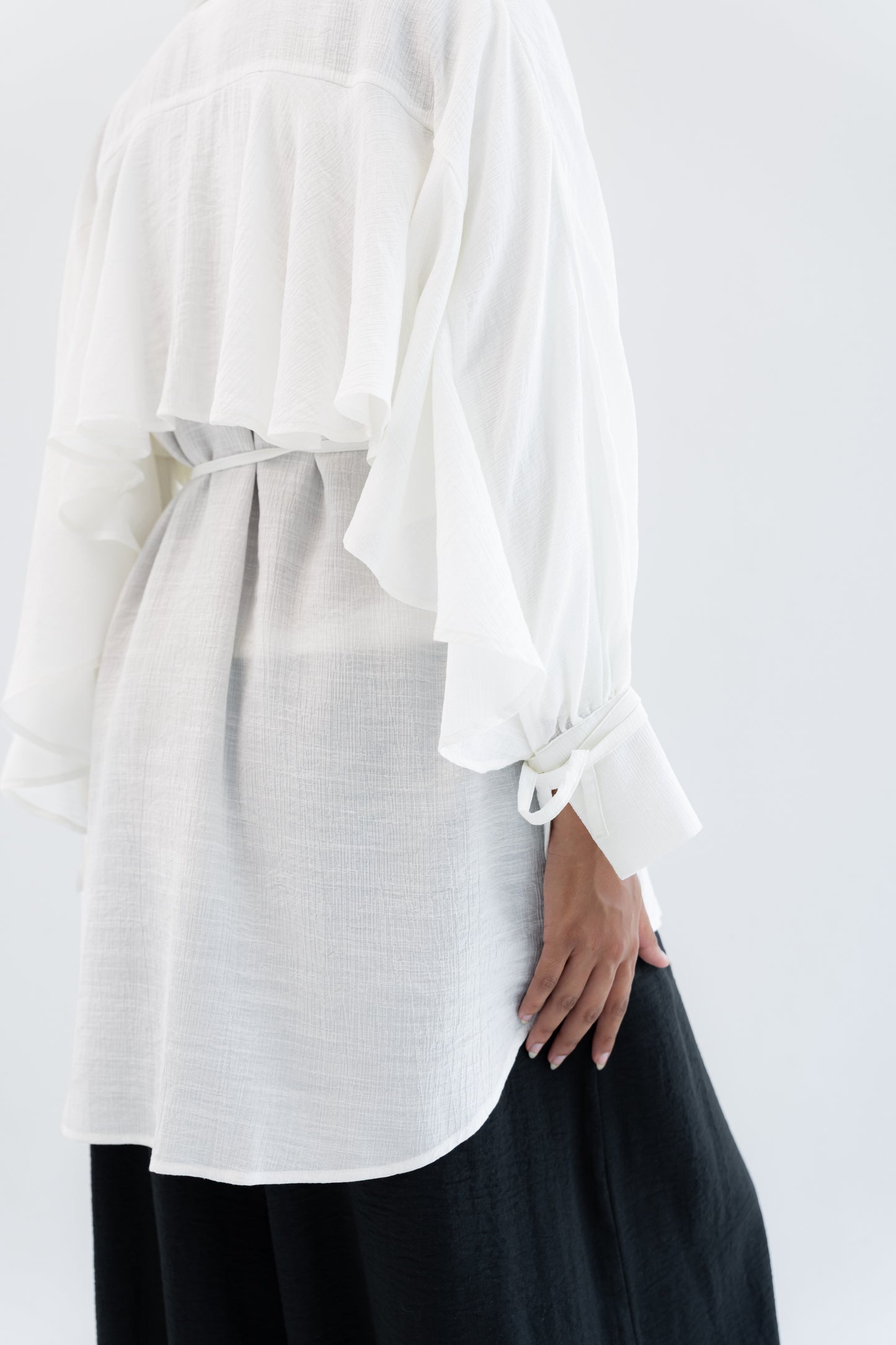 Bloomline Blouse - White