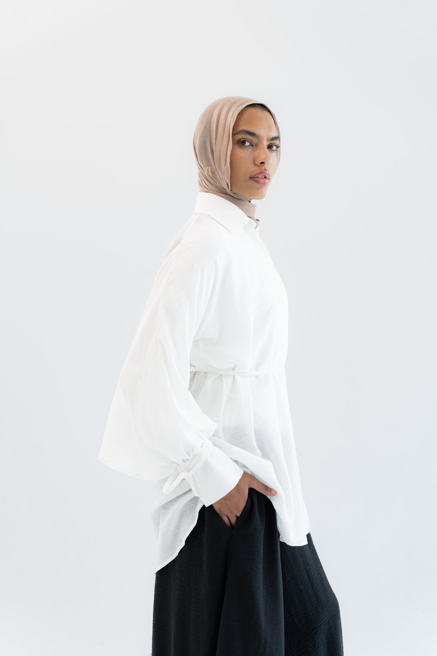 Bloomline Blouse - White