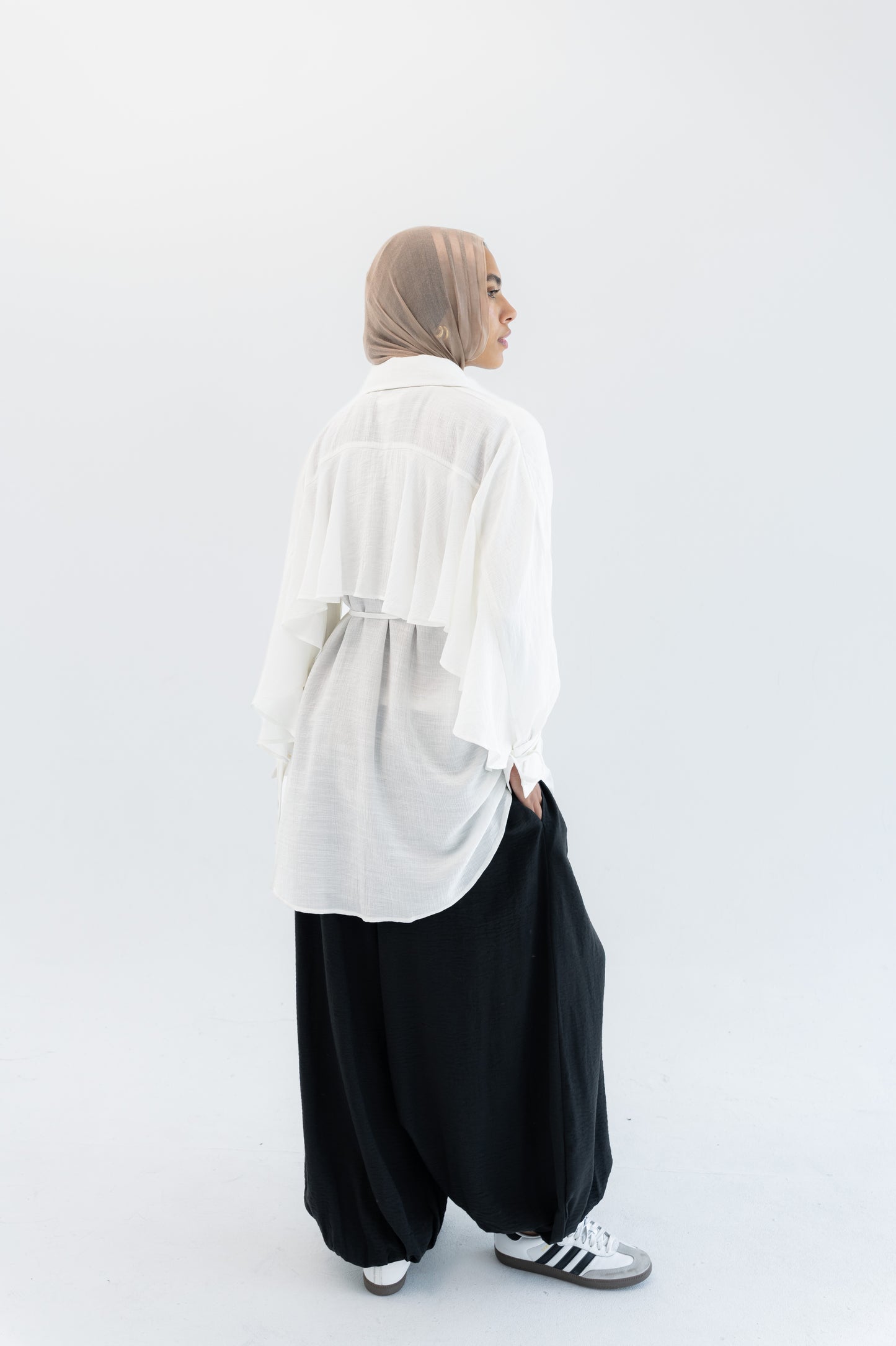 Bloomline Blouse - White