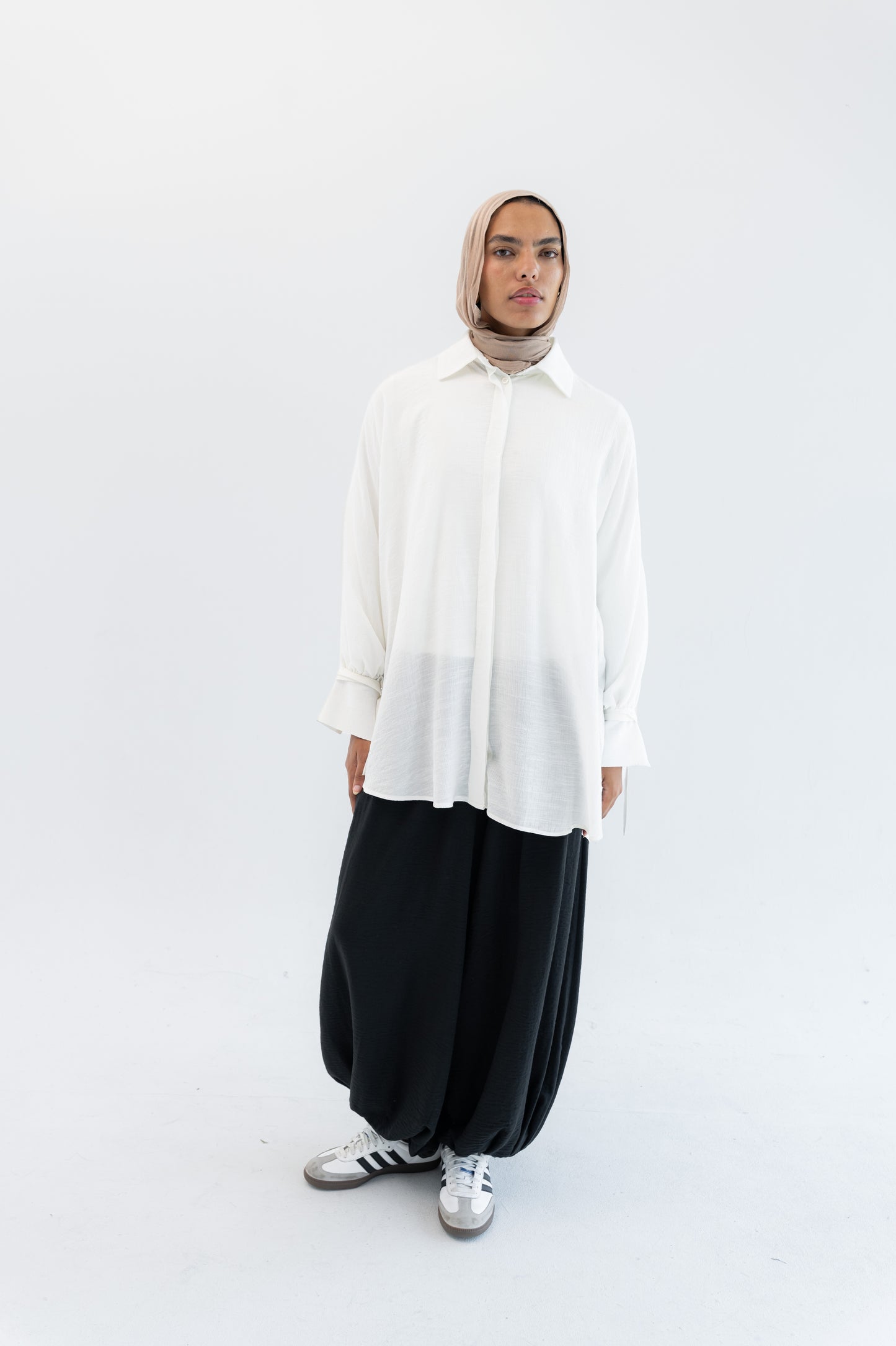 Bloomline Blouse - White