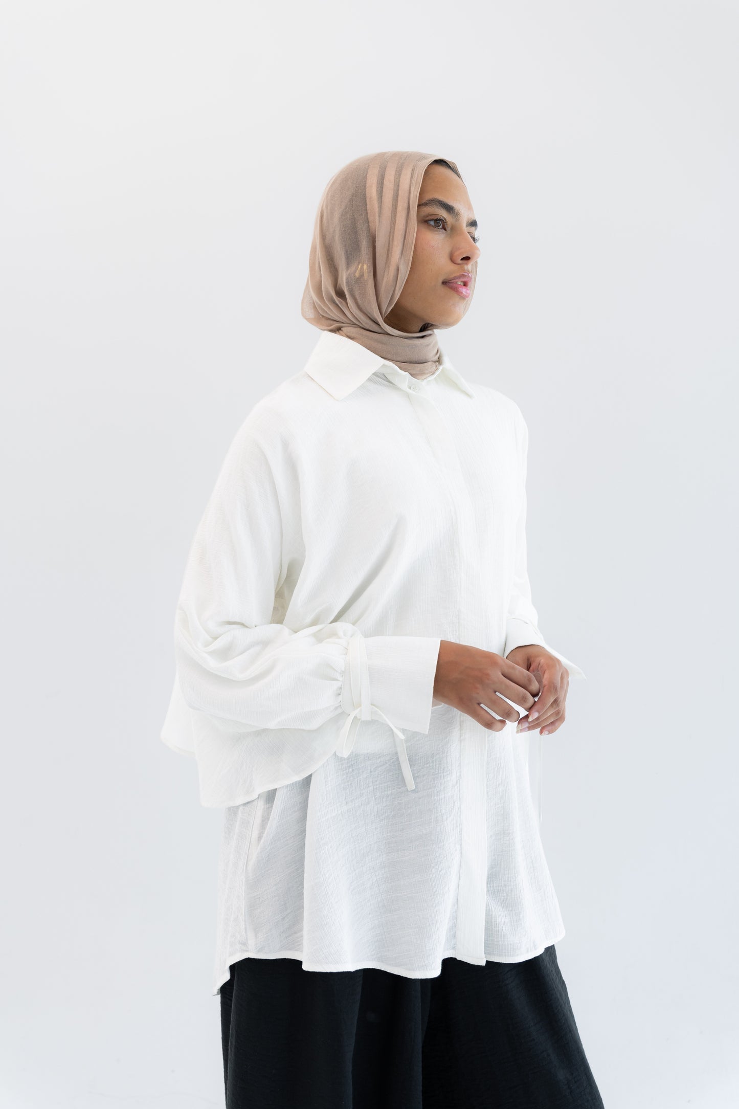 Bloomline Blouse - White