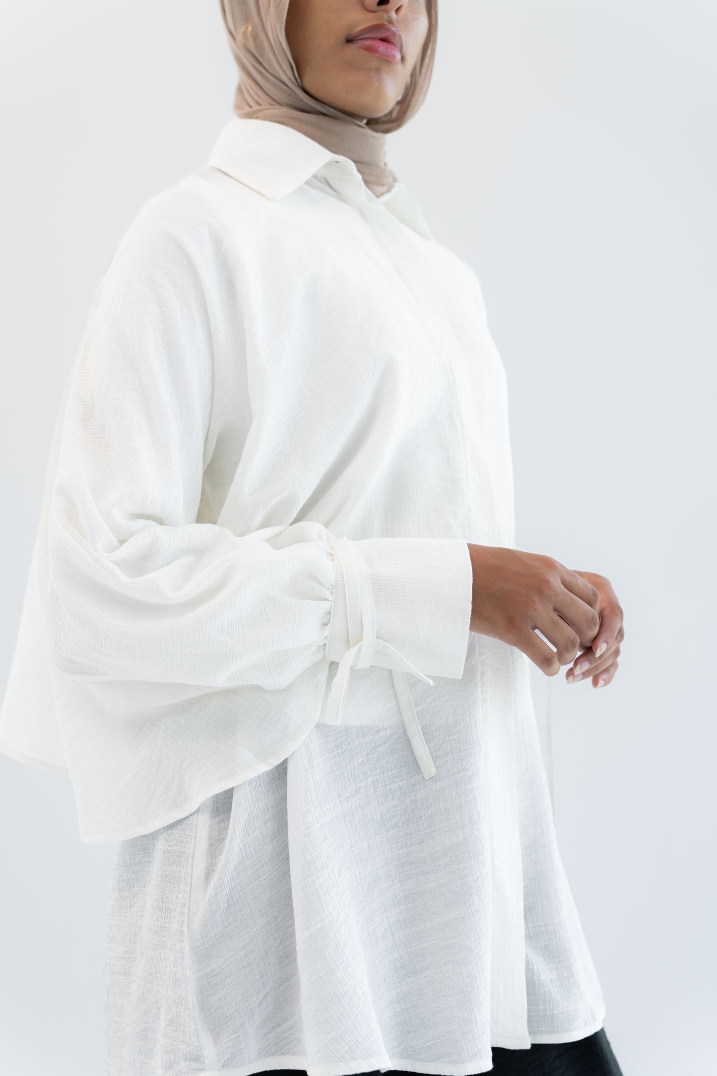 Bloomline Blouse - White