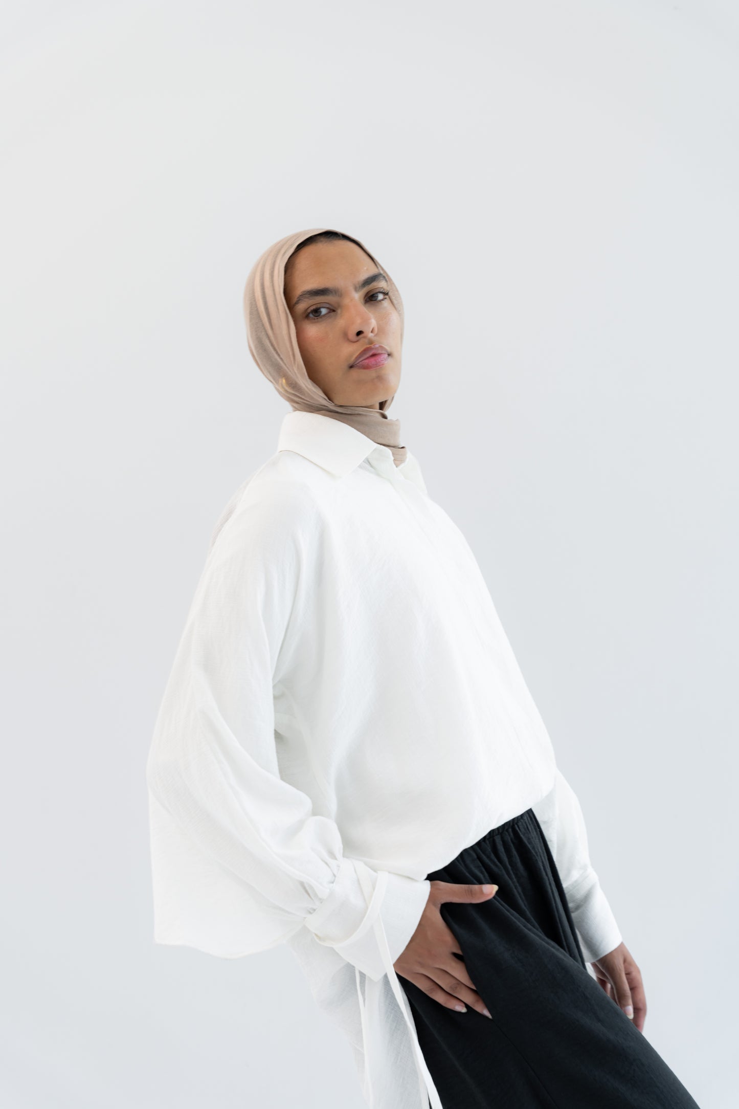 Bloomline Blouse - White