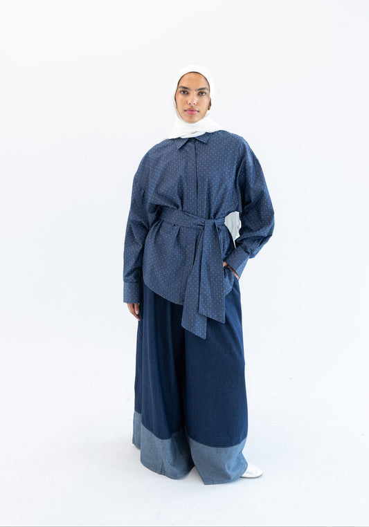 Denim Duo Pants