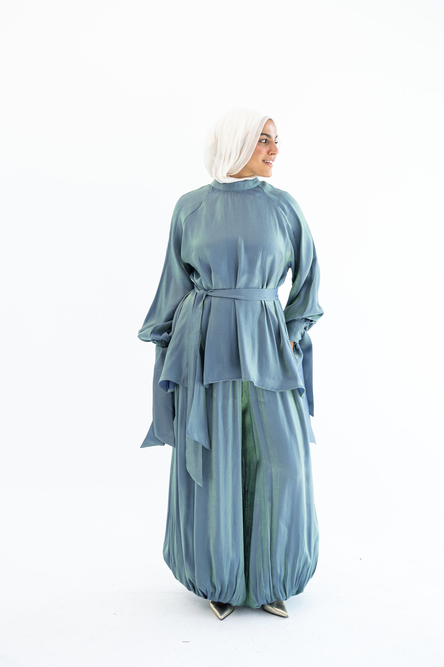 The Shimmer Balloon Edit - Aqua