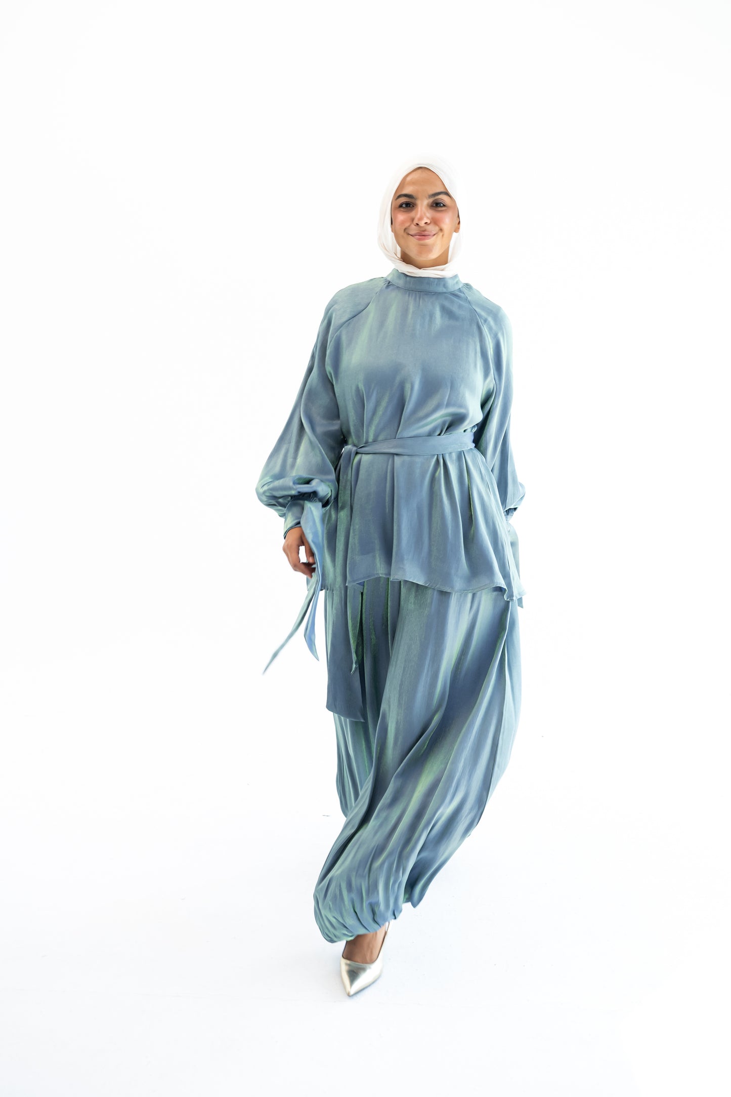 The Shimmer Balloon Edit - Aqua