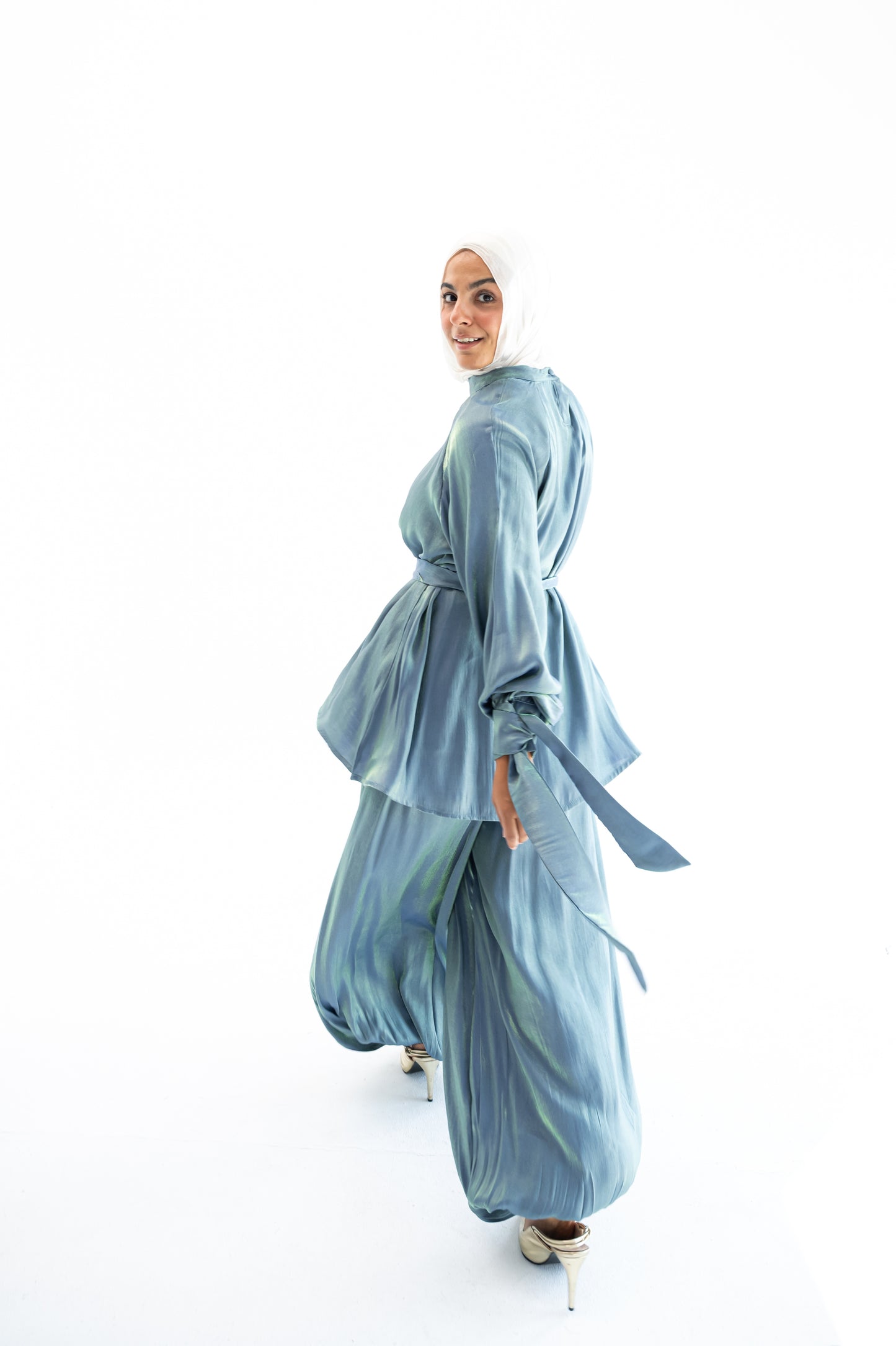 The Shimmer Balloon Edit - Aqua